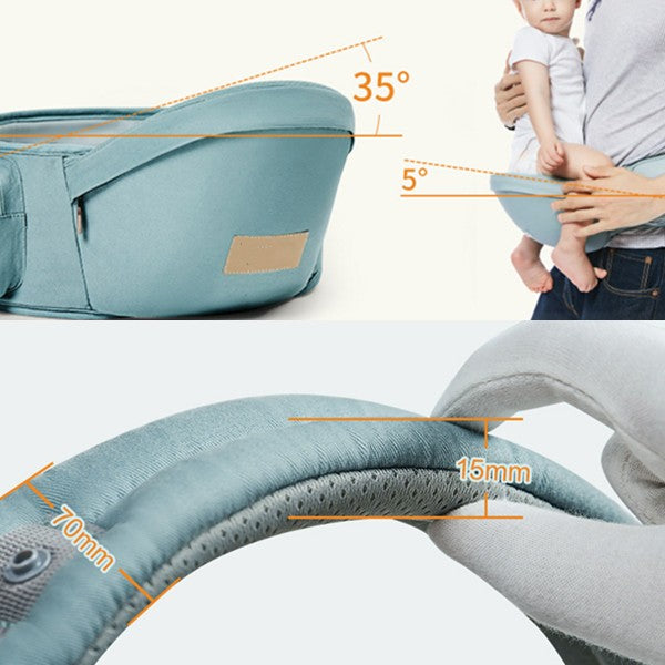 Ergonomic Infant Baby Carrier With Hip Seat Stool
