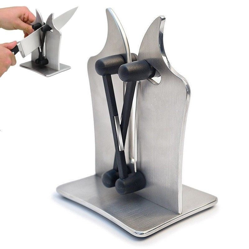 Kitchen Knife Sharpener Sharpens Hones Polishes Standard Blade