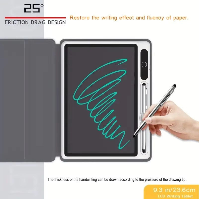 LCD Writing Tablet 10.1" with Faux Leather Case