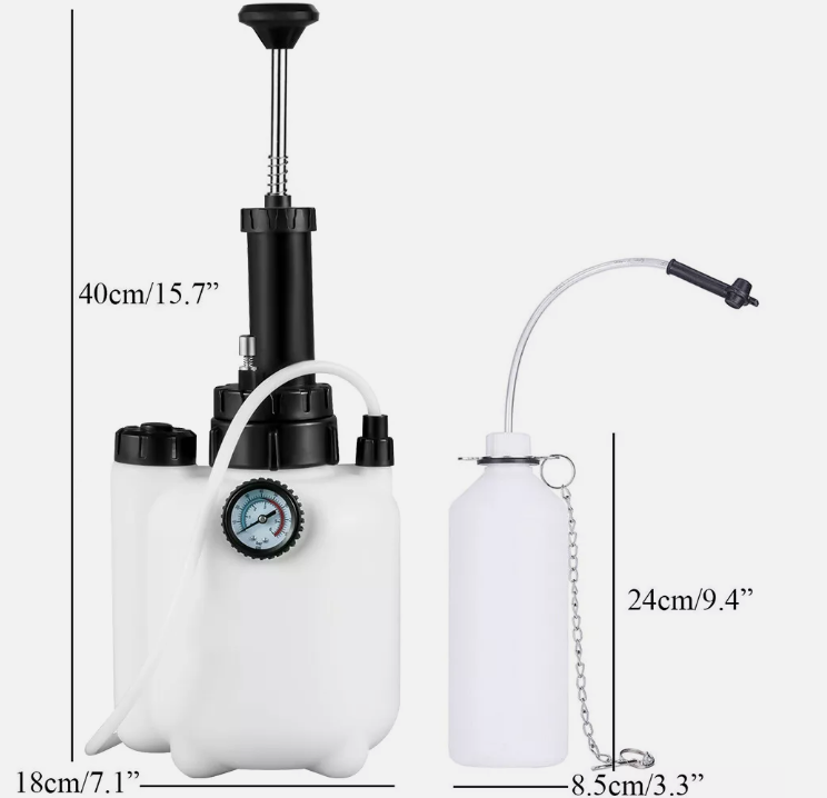 3L Manual Pressure Brake Clutch Bleeding System