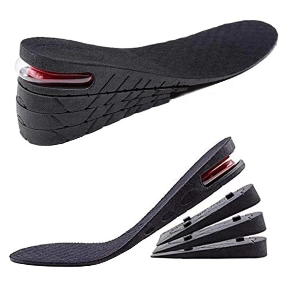 7.5CM Air Cushion Height Increase Heel Gel Shoes Insoles Inserts Taller Lift Pad