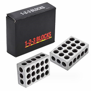 1 Matched Pair 1-2-3 Blocks 23 Holes 0.0002' Machinist 123 Jig Ultra Precision