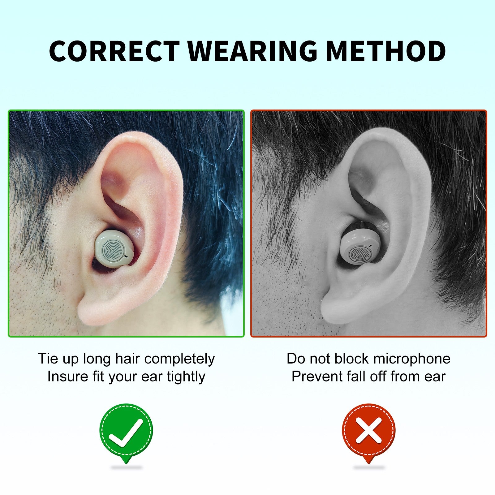 Hearing Aids for Seniors with Noise Cancelling and Volume Control