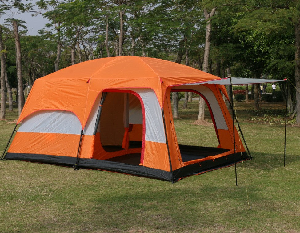 Portable Outdoor Camping Canopy Tent for 6-10 Persons Sun Shelter