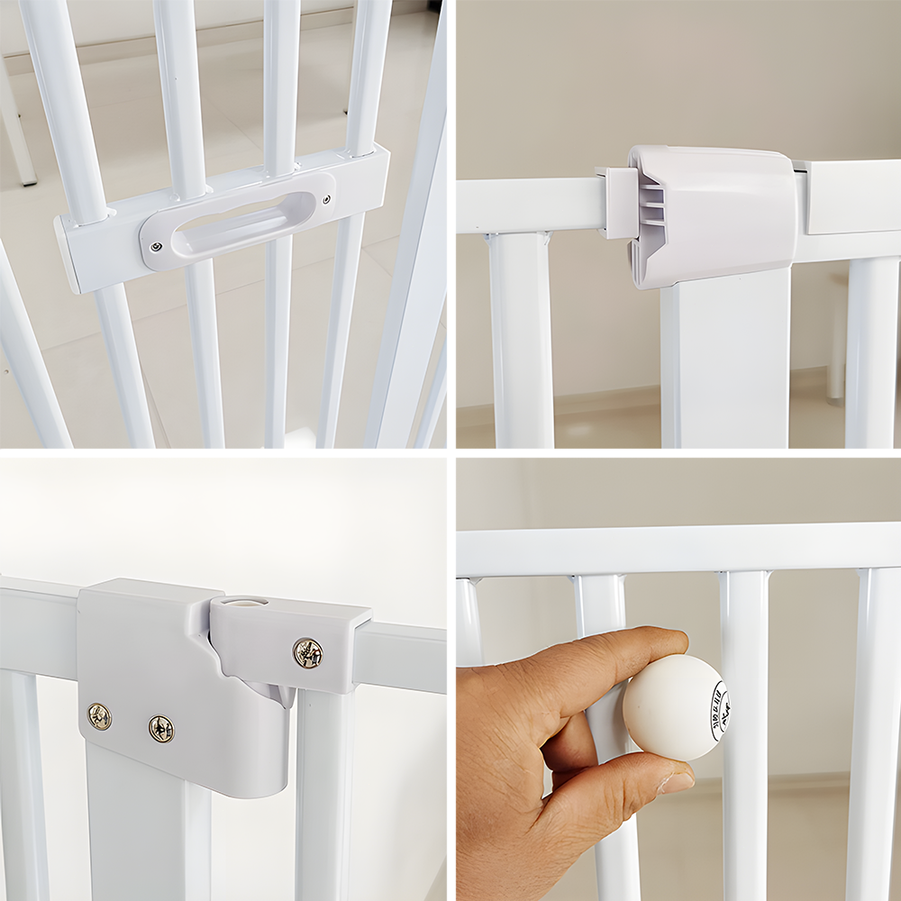 150cm Extra Tall Pet Security Gate Safety Guard Adjustable Fit Width 76-82CM