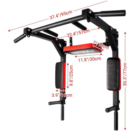 Pull Up Bar and Dip Station