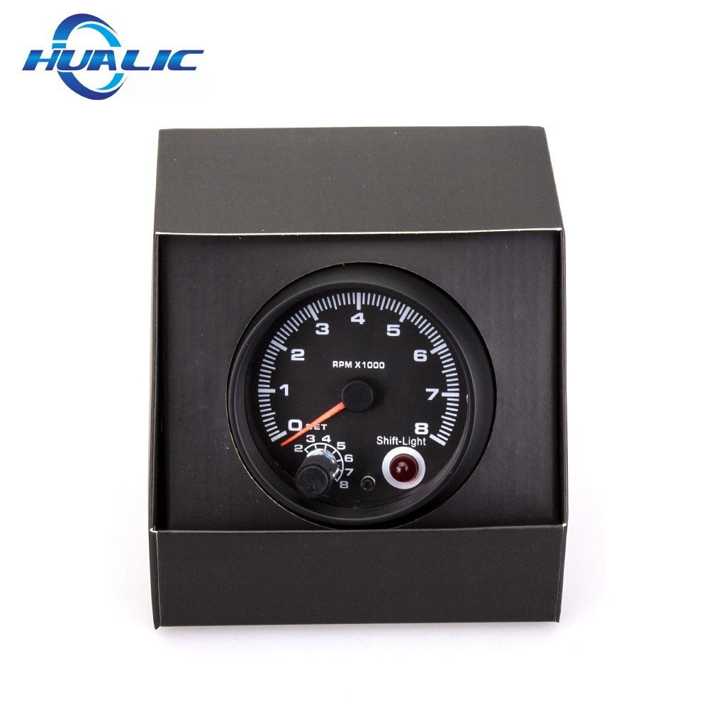 Universal 3.75" Car 12V Tachometer Tacho Gauge Meter