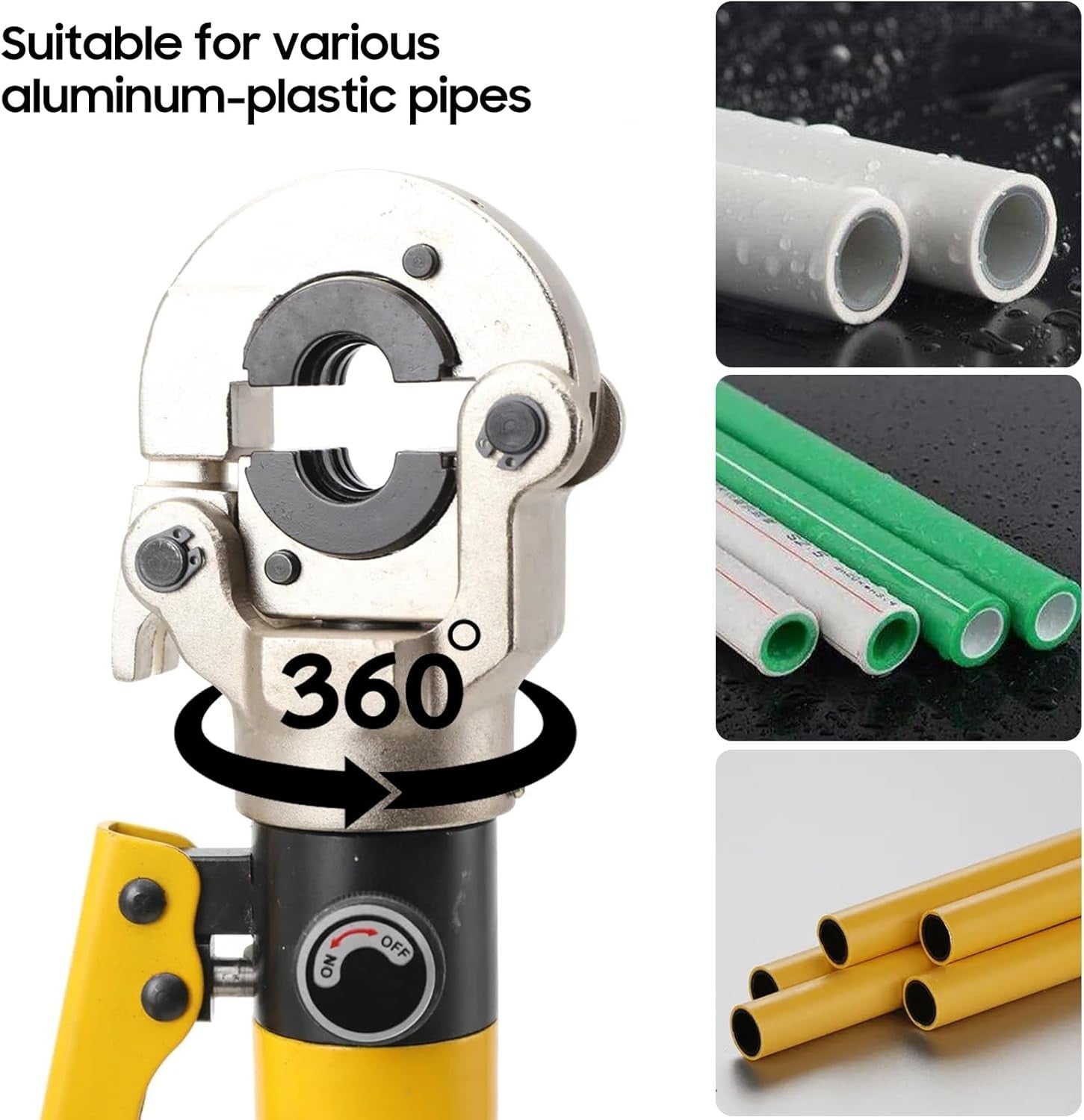 Hydraulic Pipe Crimping Tool Set