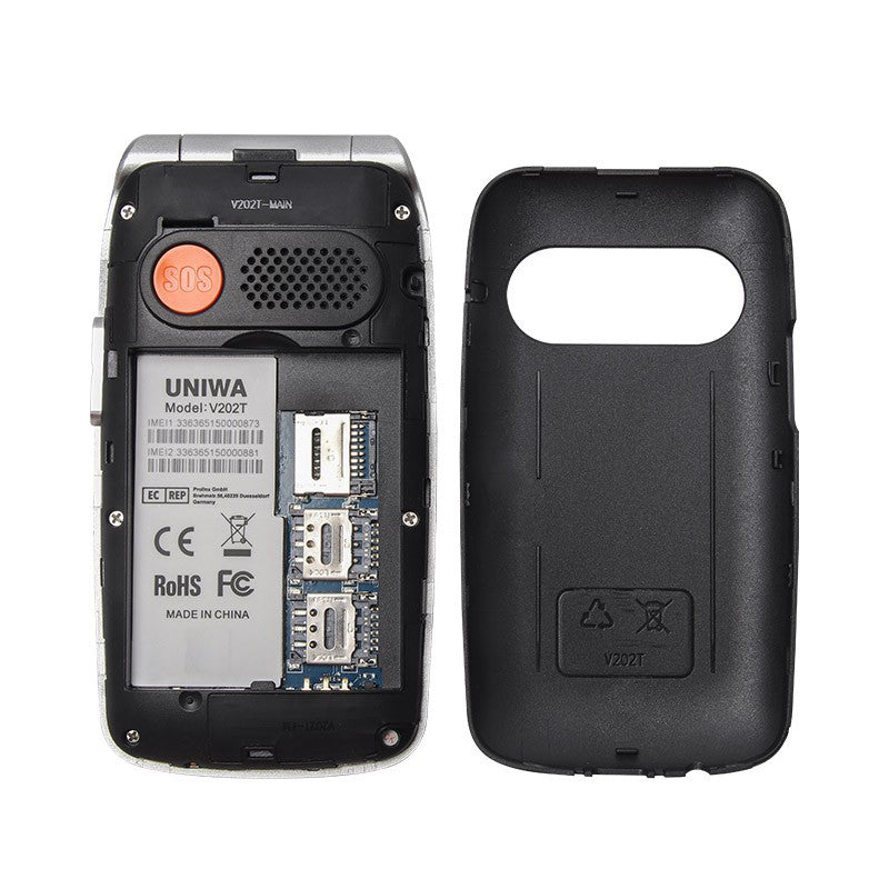 4G Big Button Mobile Flip Phone for Seniors Elderly Unlocked