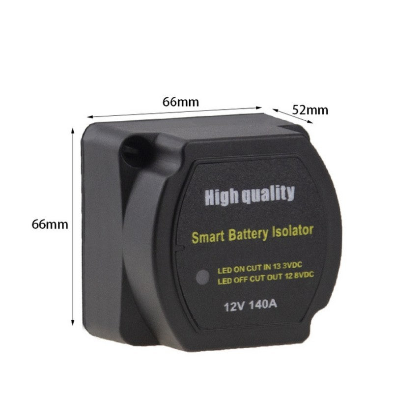 12V 140A Smart Dual Battery System Isolator Box Voltage Sensitive Relay VSR