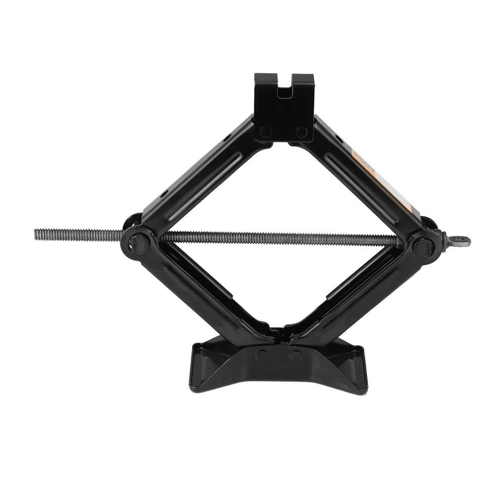 2 Ton Scissor Jack Car Van Wind Up Tyre Lift Crank Handle