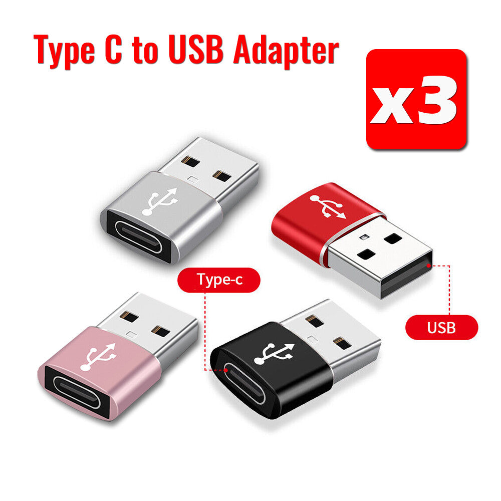 USB C to USB Adapter USB C Type C Female to USB A Male Adapter Converter