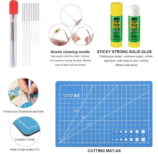 42PCS 3D Printer Accessories Tool Kit