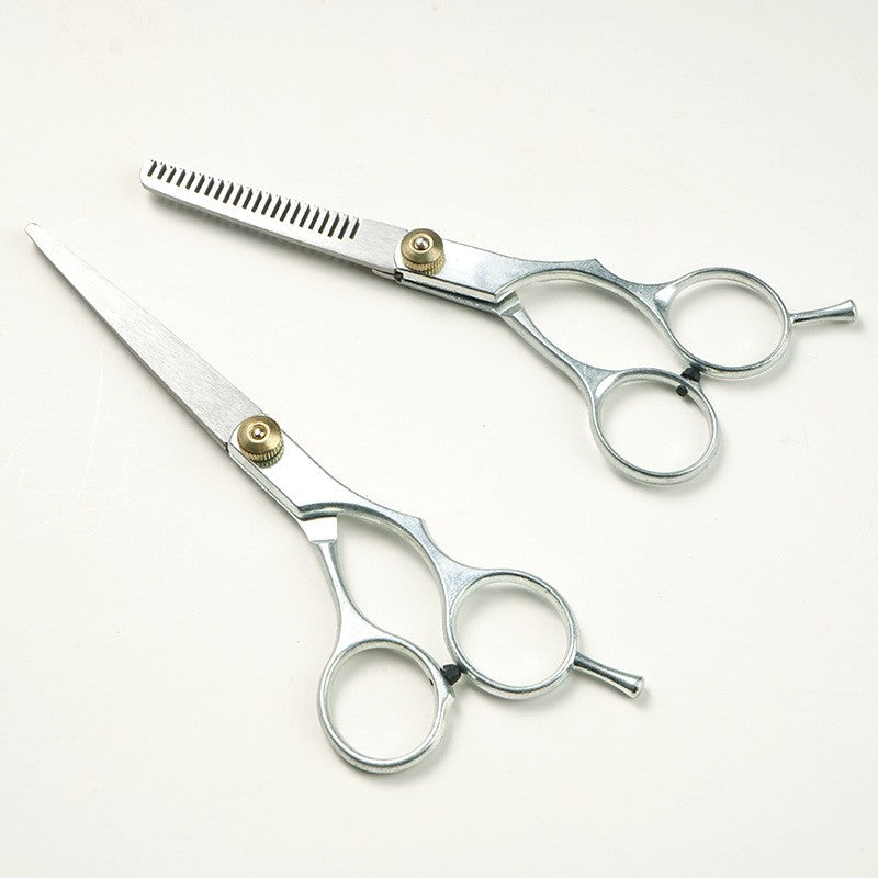 2Pcs 6" Salon Hairdressing Scissors Hair Barber Professional Cutting Thinning