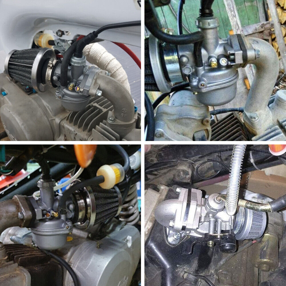 ATV Carburetor PZ19 with Fuel Filter and 35mm Air Filter for ATV Dirt Pit Bike