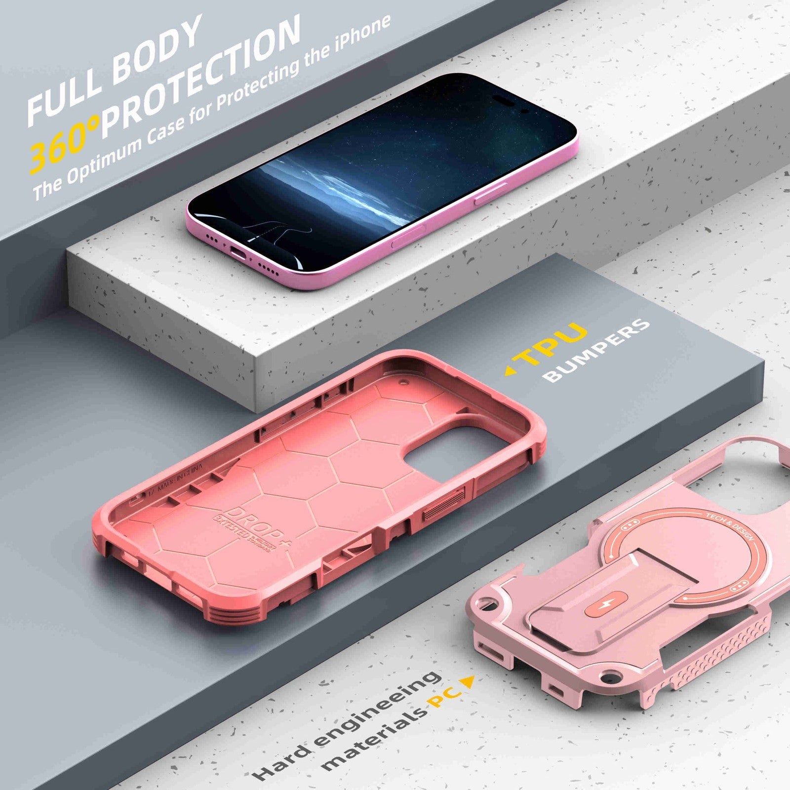 Case For iPhone 17 - Pink