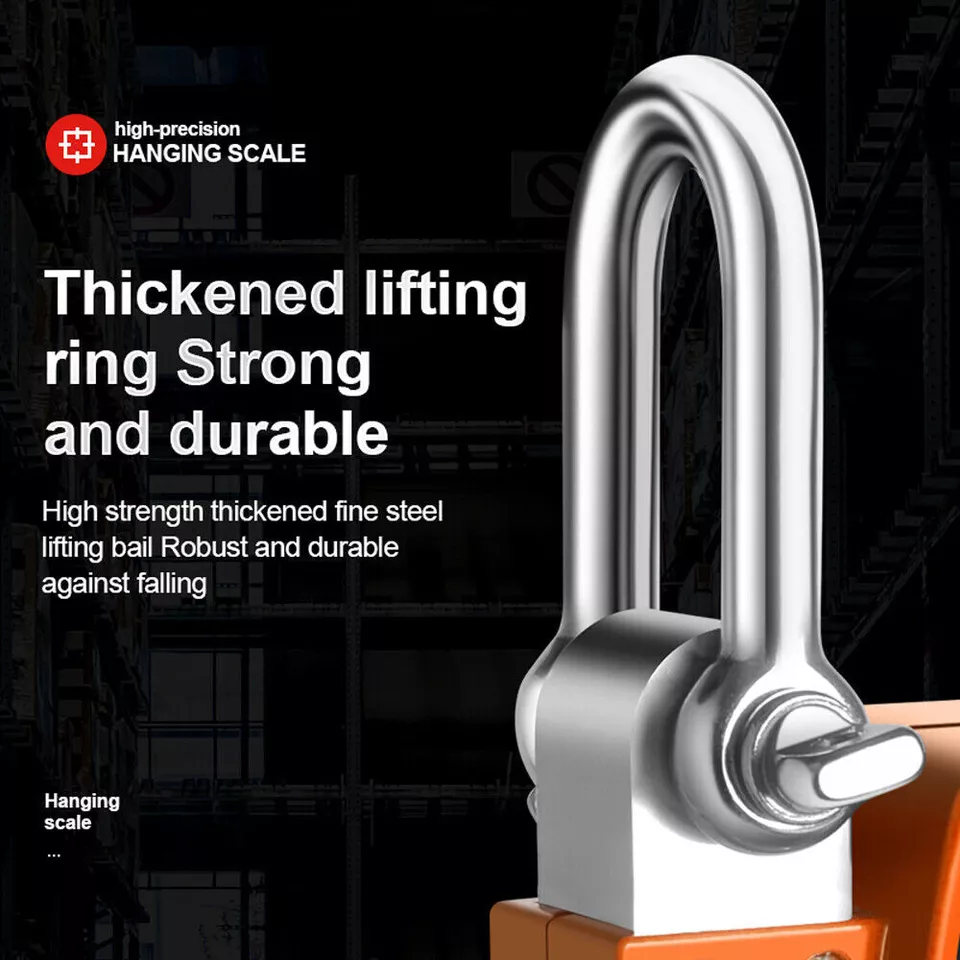 500KG Hanging Scale High Precision Digital Crane Scale Heavy Duty Hook Scale