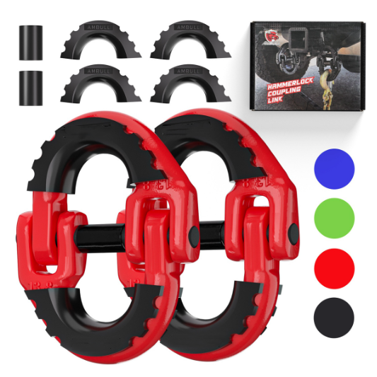 1/2" Safety Chain Connector Link Tow Hitch Hammerlock Coupling Link