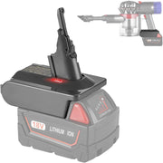 Milwaukee M18 18V Battery Converter Adapter to Dyson V7 V8 Battery