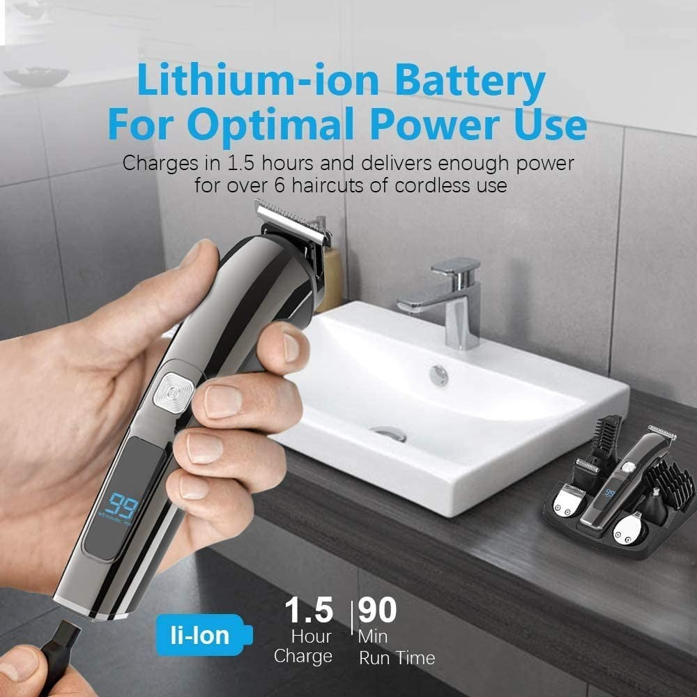 Hair Clippers Beard Trimmer Kit