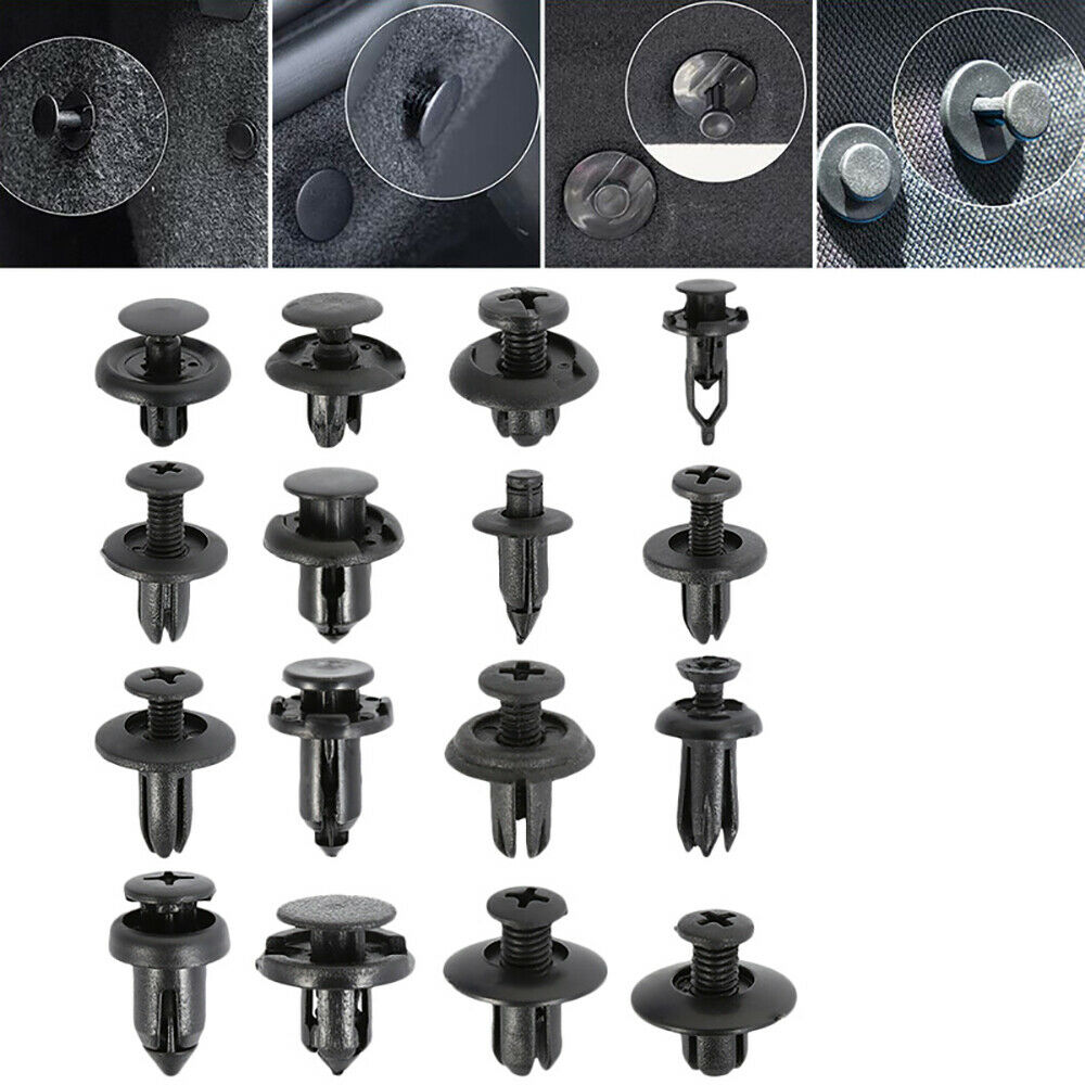 651PCS Car Body Trim Clips Retainer Bumper Auto Panel Push Plastic Fastener Kit