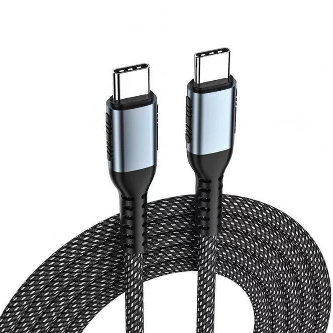 100W USB C Type C Charger Cable Fast Charge For Samsung S26 S25 iPhone 17 18 Duo