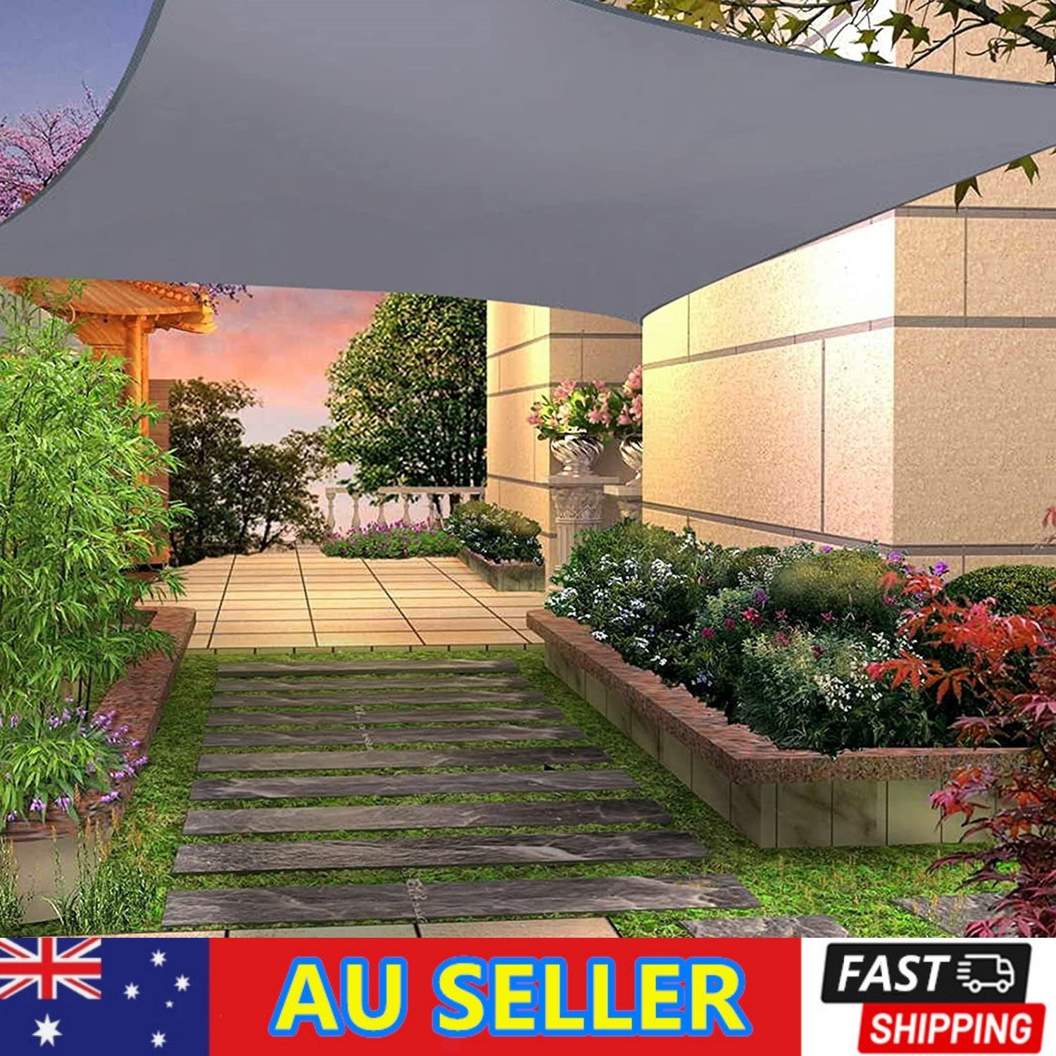 Sun Shade Sail 2x2m Waterproof