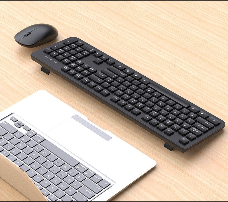 2.4G Wireless Keyboard and Mouse Combo – Slim Chocolate Keycap – Black