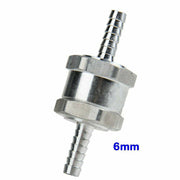 6mm Aluminum One-way Non-return Check Valve Fuel/Water/Gas/Air/Vacuum