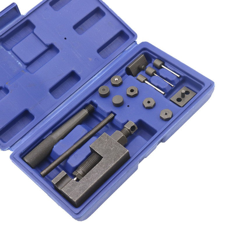 Motorcycle Heavy Duty Chain Breaker Rivet Cutter Tool Kit For 520-630 Pitch