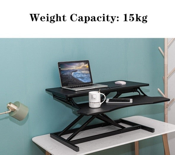 Laptop PC Monitor Computer Workstation Desk Table Converter Height Adjustable