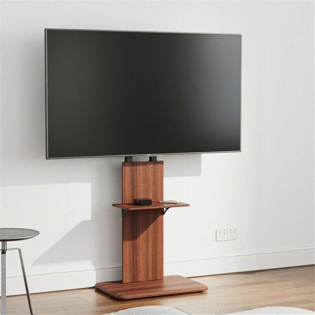 Heavy Duty TV Floor Stand Height Adjustable Up To 65"