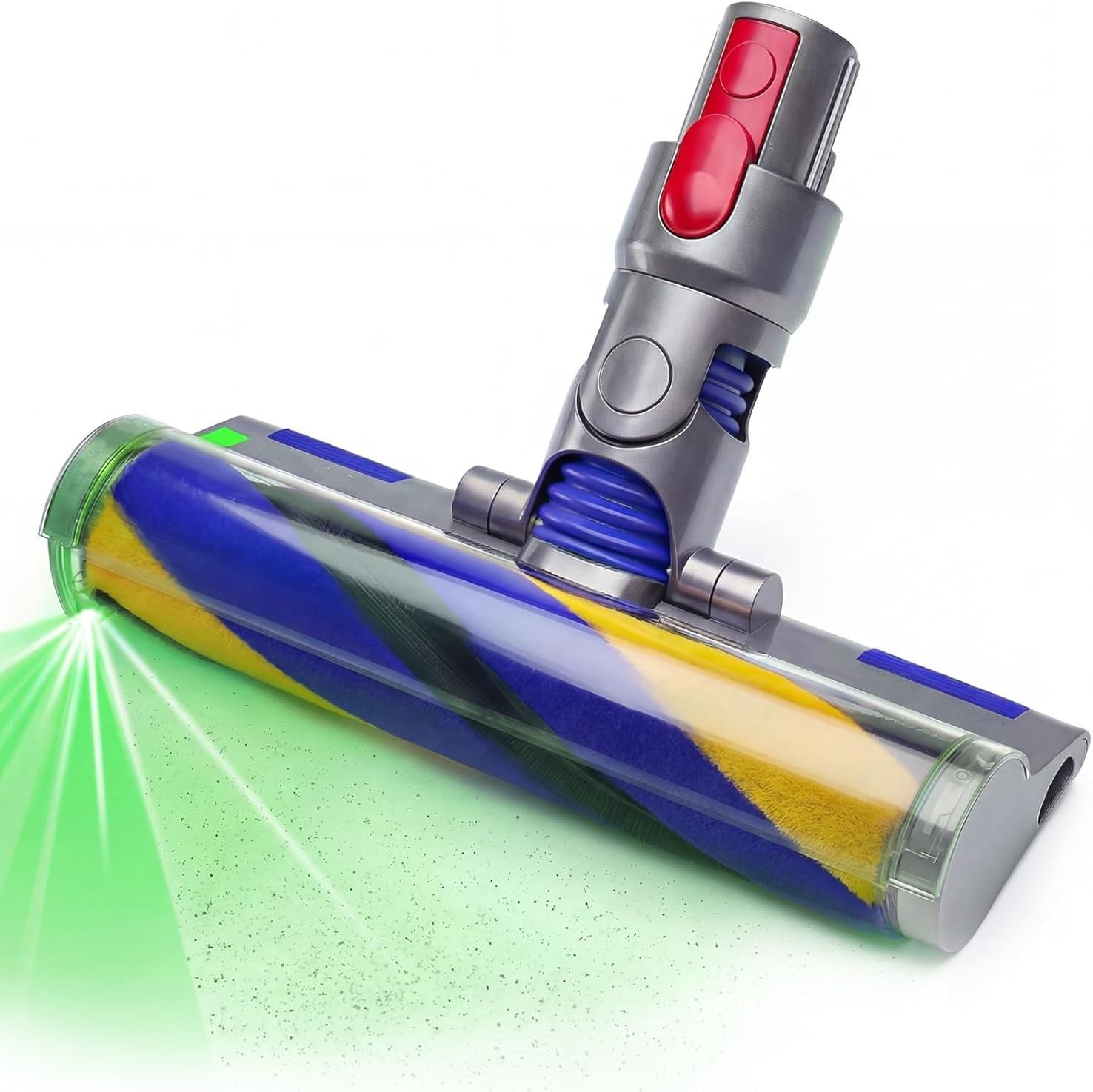 LED Fluffy Soft Roller Cleaner Head Replacement for Dyson V7 V8 V10 V11 V15