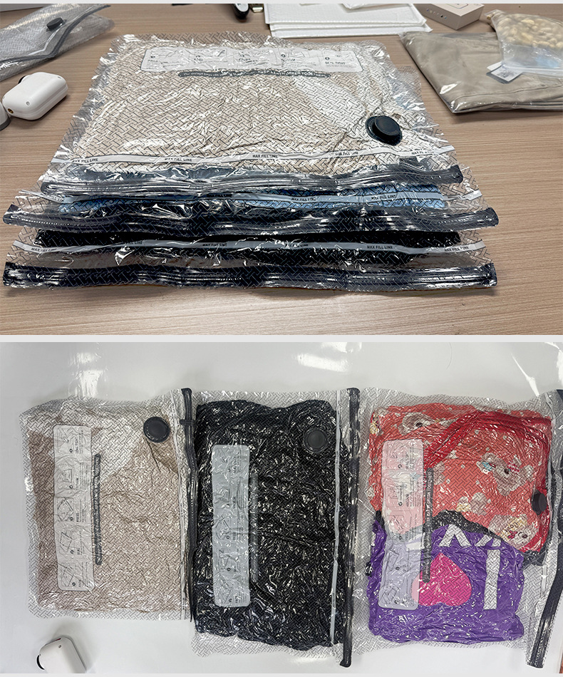 9 Pack Vacuum Storage Bags with Electric Pump for Travel Luggage Clothes