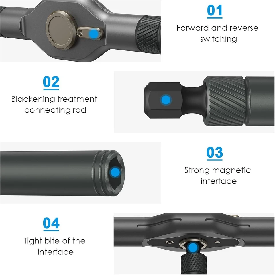 42 in 1 Magnetic Screwdriver Set Multi Bit Magneti DIY Ratchet Screwdriver Set