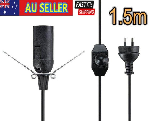 1.5M Salt Lamp Cable with Dimmer with Dimmer Control