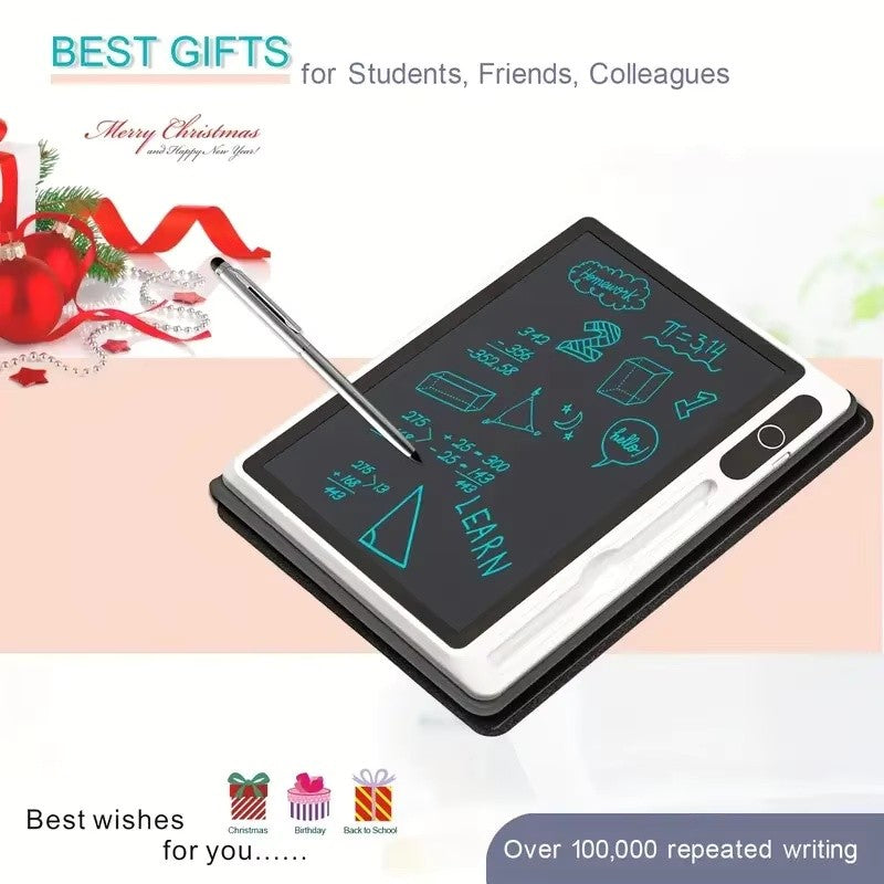 LCD Writing Tablet 10.1" with Faux Leather Case
