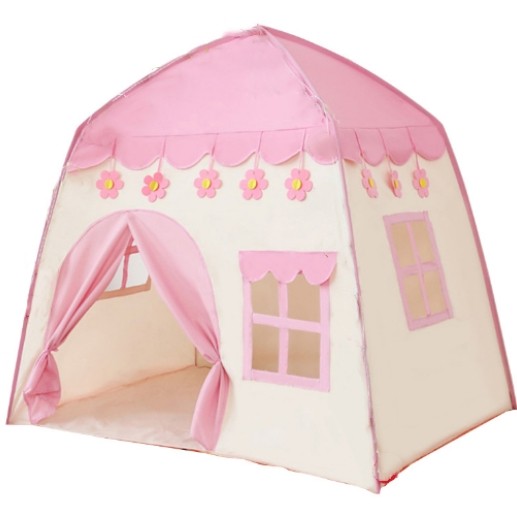 130x100x130cm Kids Play Tent Princess Castle