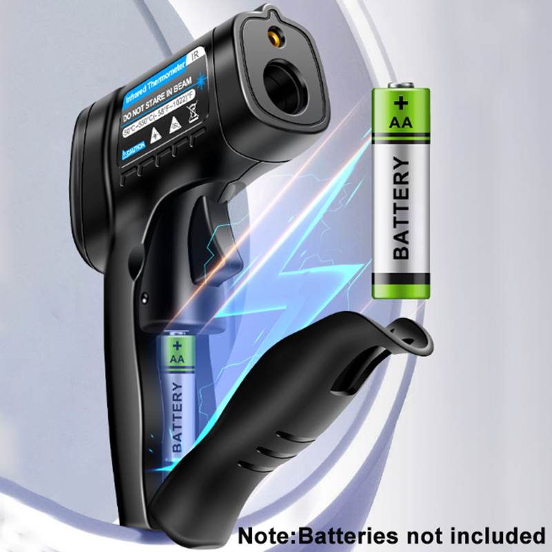 IR Infrared Thermometer Food Pizza BBQ Oven Laser Sensor Digital Temperature Gun