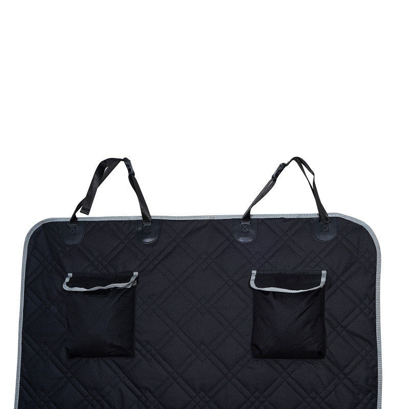 Dog Car Back Seat Cover Mat Pet Cat Protector Extender Hard Bottom Waterproof