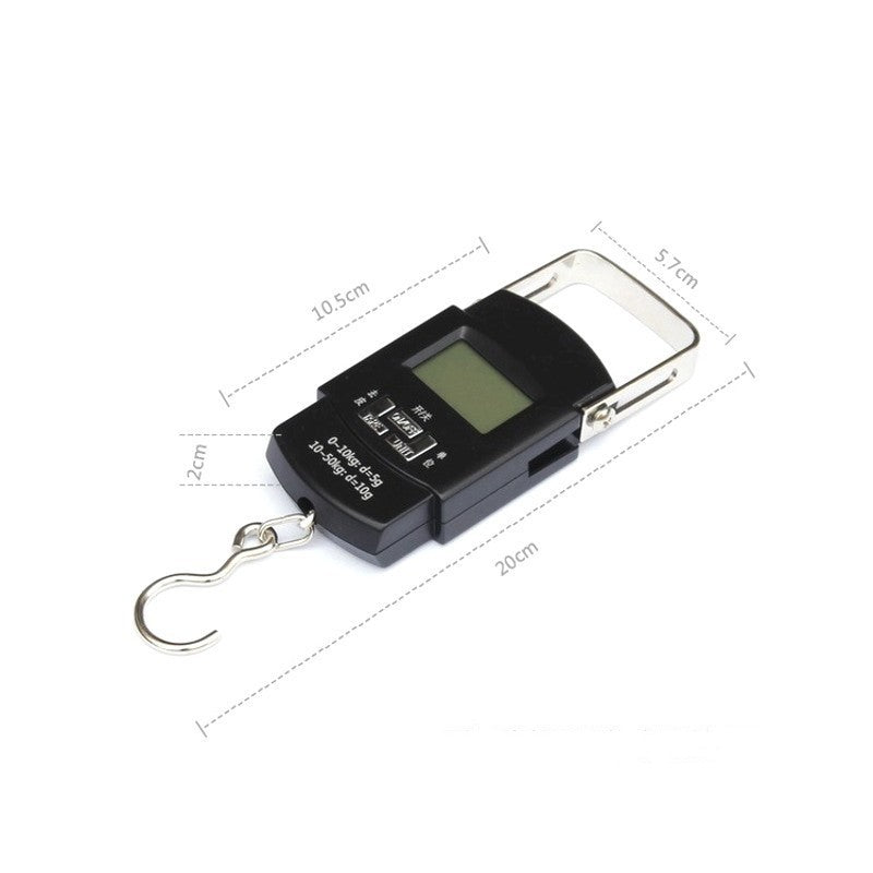 Portable LCD Digital Electronic Fishing Travel Luggage Hanging Weighing Scale