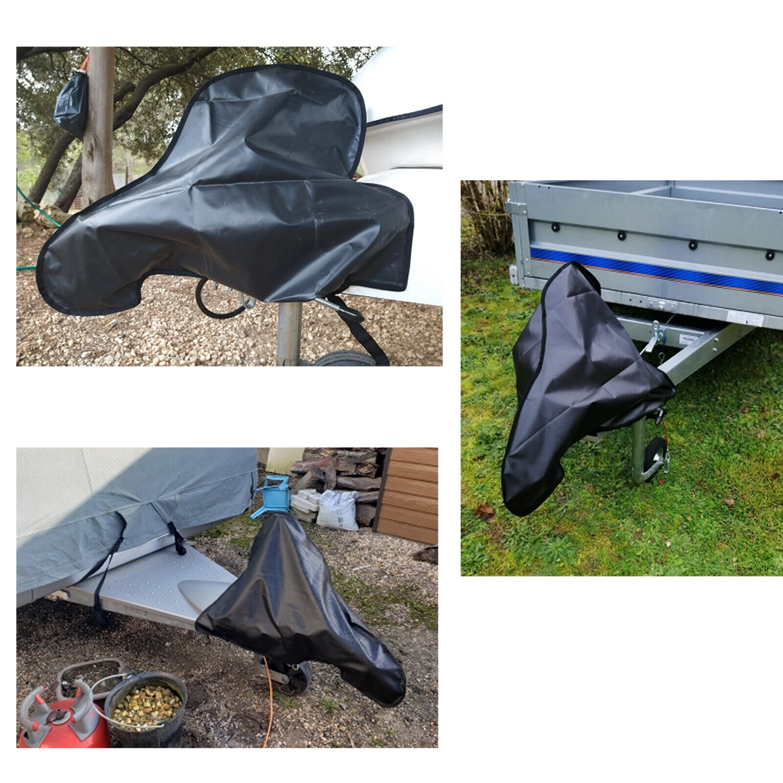 Caravan Hitch Cover Trailer Tow Ball Coupling Lock Cover