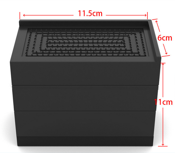 4x Heavy Duty Heavy Duty Furniture Risers Bed Risers 11cm