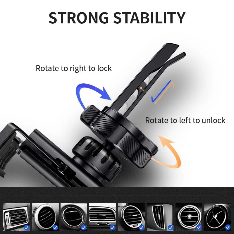 Phone Holder Stand Phone Car Holder Smartphone Holder Air Vent Clip Mount