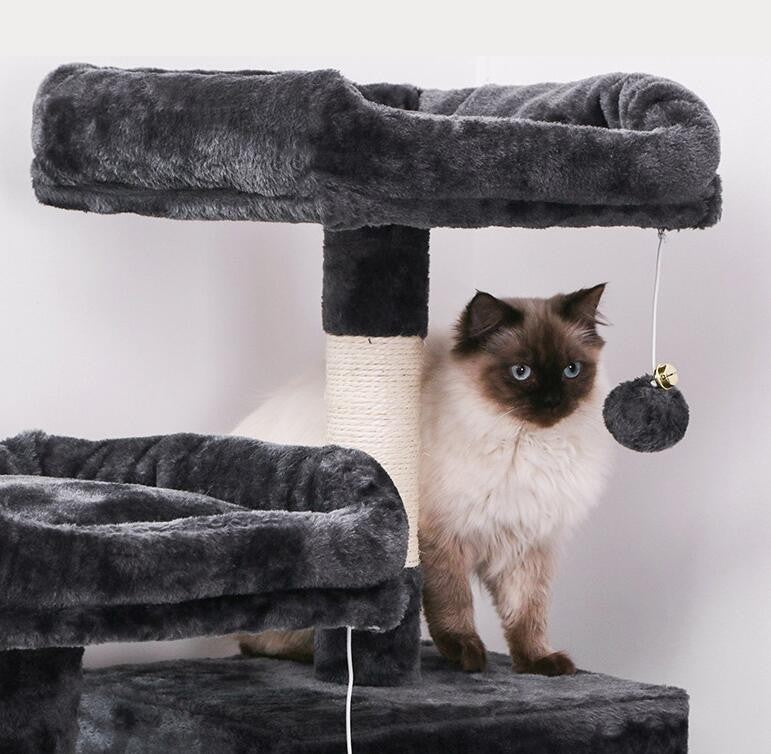 145CM Cat Tree Tower Scratching Post Scratcher