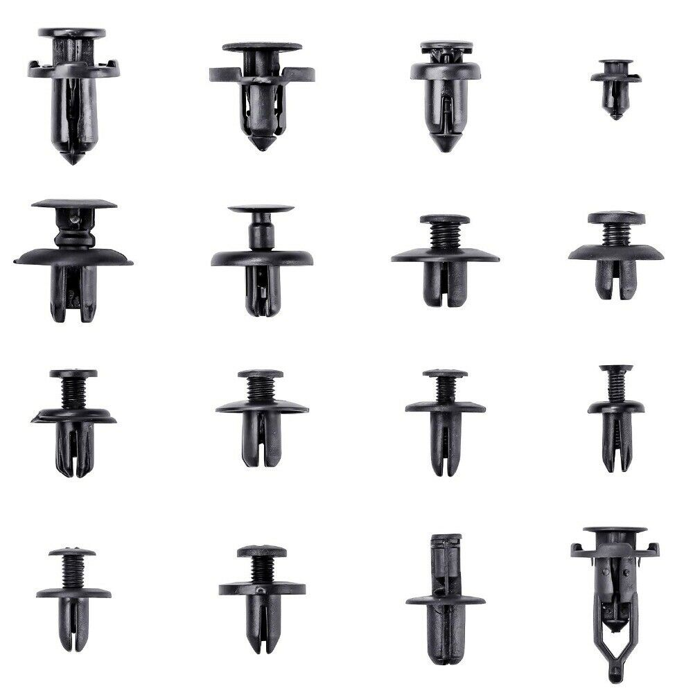 651PCS Car Body Trim Clips Retainer Bumper Auto Panel Push Plastic Fastener Kit