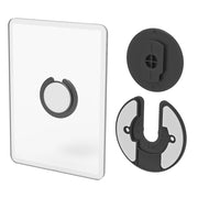 Universal Tablet Wall Mount Black Adjustable 90 Degrees Rotating Tablet Holder