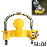 Hitch Pin Lock Tow Bar Ball Security L type Caravan Trailer Parts Anti Theft