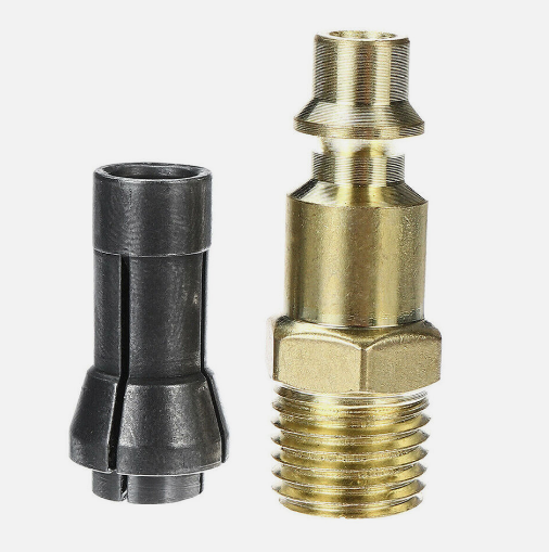 90 Degree Angle Air Die Grinder 1/4" Mini Pneumatic Polishing Carving Discs Set