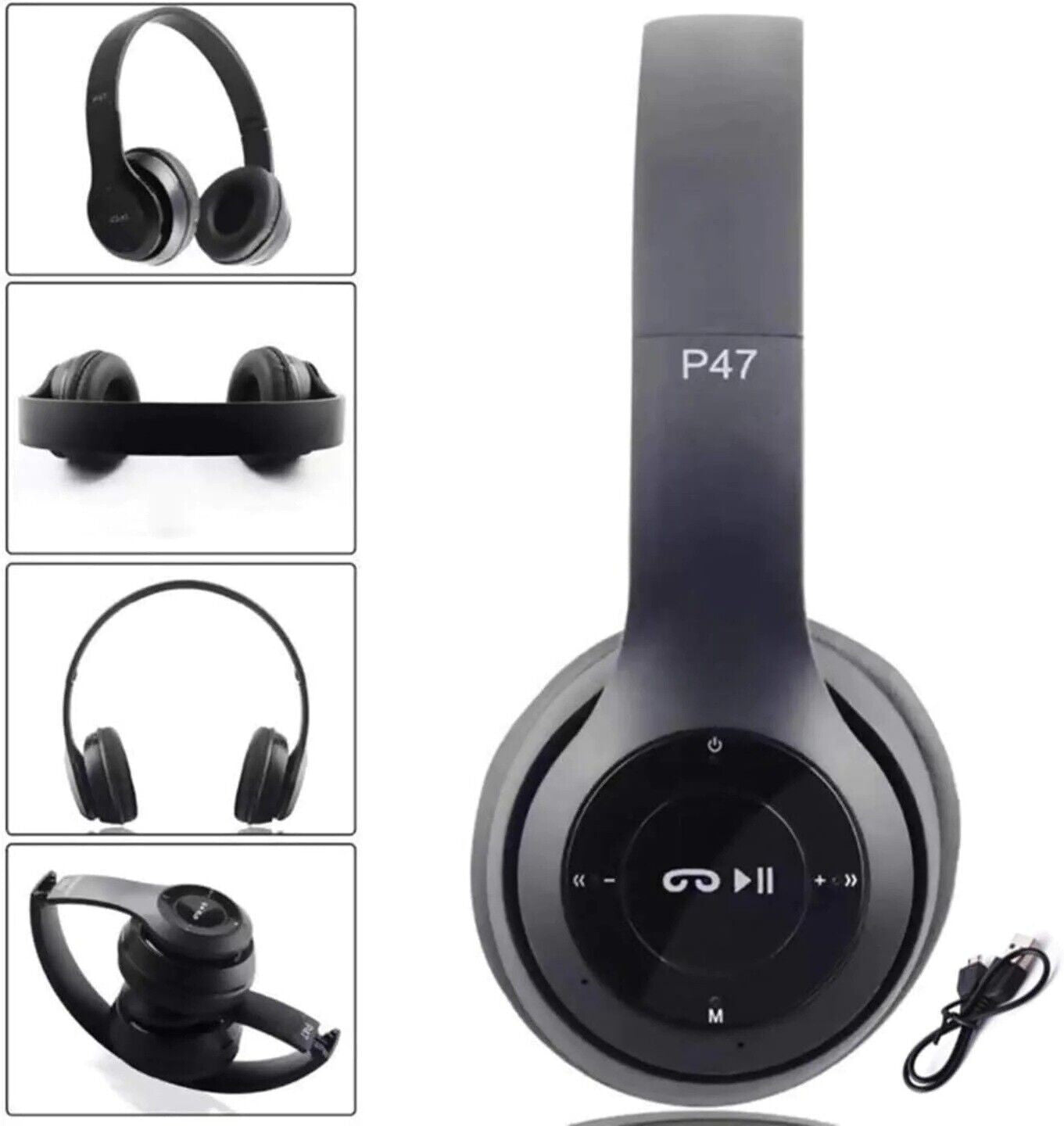 Wireless Bluetooth Headphones Over Ear Headset